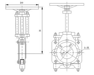 ZT9928手动浆料闸阀